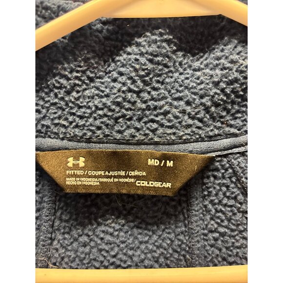 Blue Under Armour Fleece jacket (medium) - Picture 3 of 7